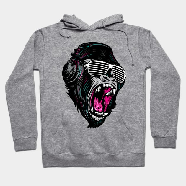 Ahhh Ape Hoodie by Kachow ZA